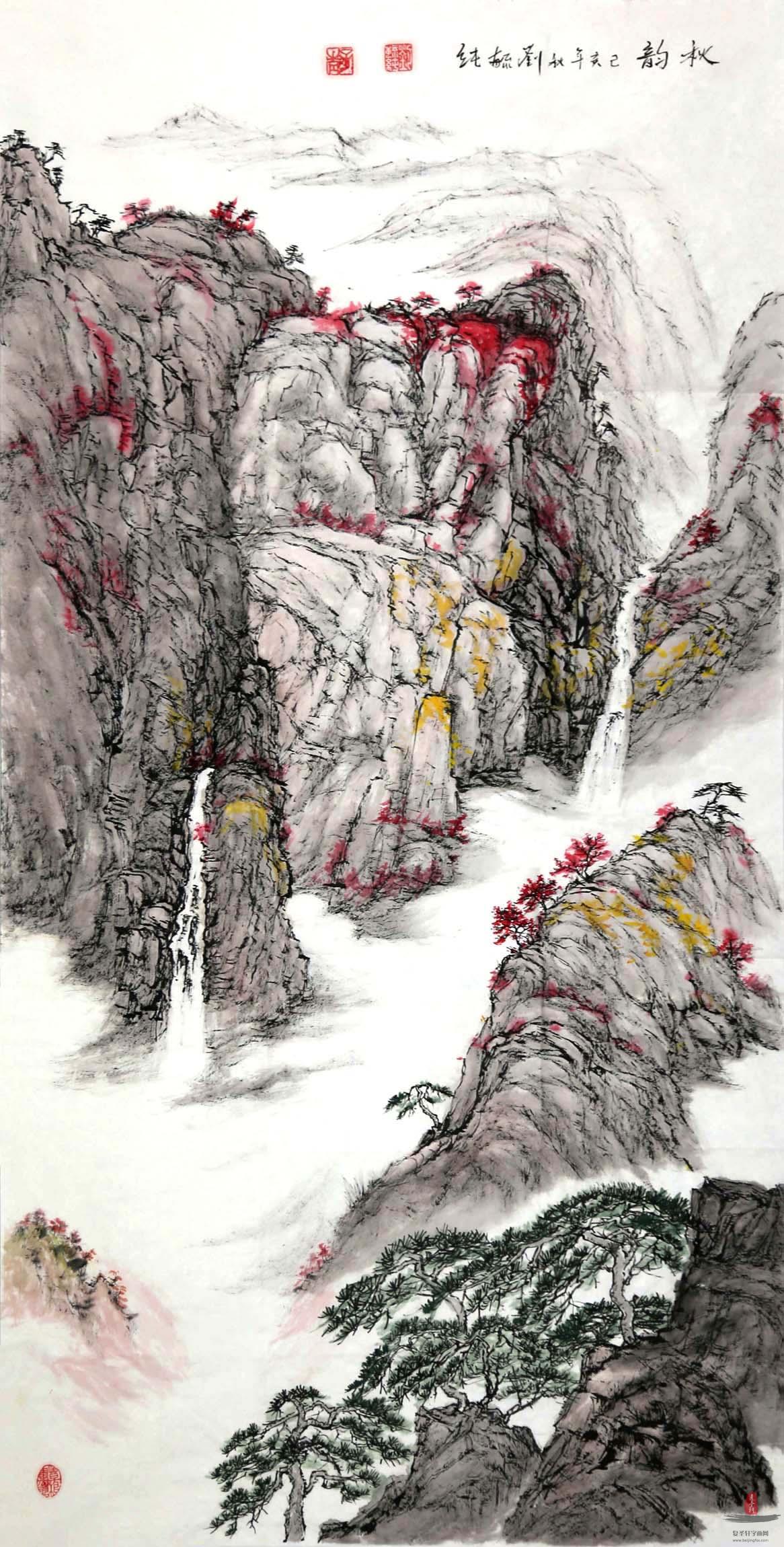 刘毓纯山水《秋韵》